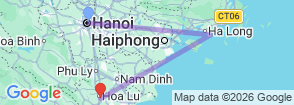 Tour route map