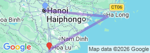 Tour route map