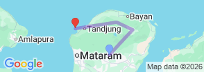 Tour route map