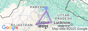 Tour route map
