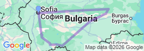 Tour route map