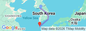 Tour route map