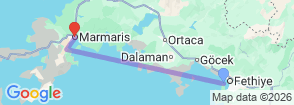 Tour route map