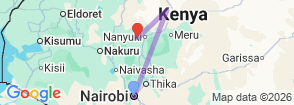 Tour route map