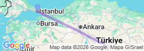 Tour route map