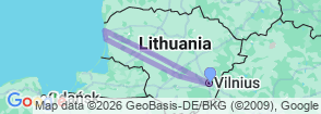Tour route map