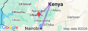 Tour route map