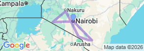Tour route map