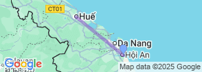 Tour route map