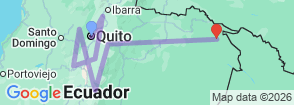 Tour route map