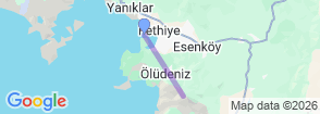 Tour route map