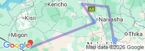 Tour route map