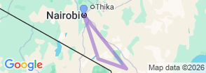 Tour route map