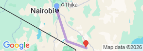 Tour route map