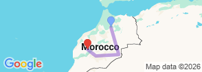 Tour route map