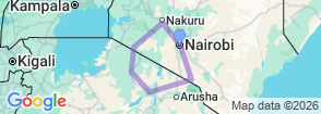 Tour route map