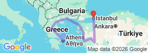 Tour route map
