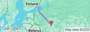 Tour route map