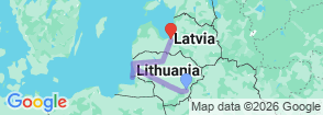 Tour route map