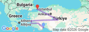 Tour route map