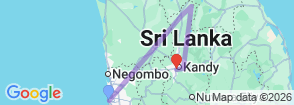 Tour route map
