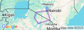 Tour route map