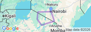 Tour route map