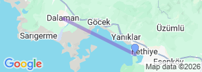 Tour route map
