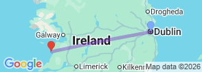 Tour route map