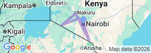 Tour route map
