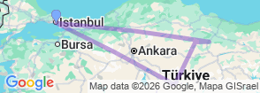 Tour route map