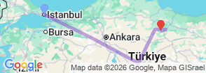 Tour route map