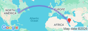 Tour route map