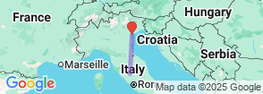 Tour route map