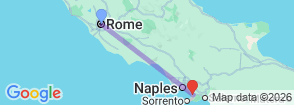 Tour route map