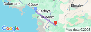 Tour route map