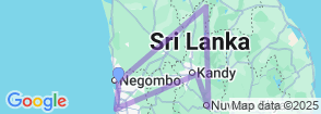 Tour route map