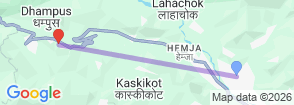 Tour route map