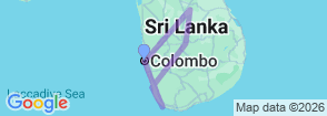 Tour route map