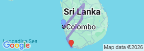 Tour route map
