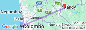 Tour route map