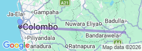 Tour route map