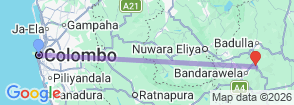 Tour route map