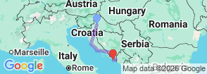 Tour route map