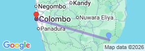 Tour route map