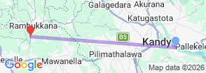 Tour route map