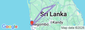Tour route map