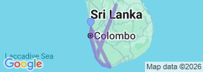 Tour route map