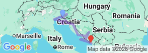 Tour route map