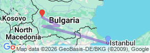 Tour route map